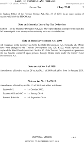 Net taxable income 13.1 net taxable income for the purpose of this act shall mean total income derived from sources under sections 5, 6, 8, 9, 10 and 11 excluding allowable deductions. Laws Of Trinidad And Tobago Income Tax Act Chapter 75 01 Pdf Free Download