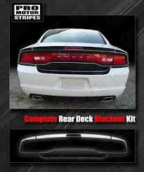 Dodge Charger 2011 2018 Trunk Deck Rear Blackout Stripes Dodge Charger 2011 Dodge Charger Volkswagen Polo