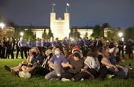 Demonstrations roil US campuses ahead of graduations as protesters ...