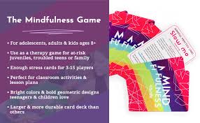 During the past five months, we have all learned to be creative with our socializing skills. Amazon Com Mindfulness Therapy Games Social Skills Game That Teaches Mindfulness For Kids Teens And Adults Effective For Self Care Communication Skills 40 Cards For Play Therapy Toys Games