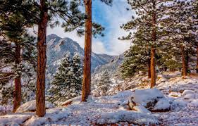 Learn how the mountain ranges in colorado make snow for the ski resorts located there. Photo Wallpaper Winter Snow Trees Mountains Colorado Winter Rocky Mountains 1332x850 Wallpaper Teahub Io