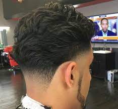 Pin By Jose Ruiz On Baber Life Wavy Hair Men Curly Hair Men Taper Fade Haircut