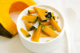 Whether it's coconut smoothies, cake, or ice cream, discover our favorite desserts made with coconut milk today! Thai Sweet Pumpkin Dessert Recipe Kaeng Buat Fak Thong Temple Of Thai