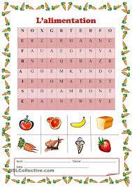 Vocabulaire Alimentation Alimentation Enseignement Du Francais Les Legumes En Francais