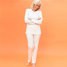 Le pyjama femme 2 couleurs. Pyjama Chaud Pour Femme La Ferme Du Mohair
