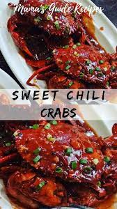 This Sweet Chili Crabs Looks So Yummy And Definitely Taste So Good Super Spicy Hot Crabs With A Touch Of Sweetness Spicy Crab Recipes Chili Crab Crab Recipes