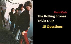 Whether you have a science buff or a harry potter fa. The Rolling Stones Hard Trivia Quiz 2 Quiz For Fans