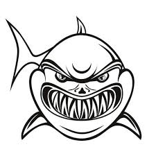 Gambar kartun ikan hitam putih untuk mewarnai. Gambar Ikan Hitam Putih Keren Ini Untuk Diwarnai Gambar