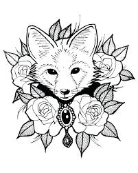 Forest Animals Coloring Pages Coloring Pages Printable Animals Realistic Forest Animal Colori Fox Coloring Page Zoo Animal Coloring Pages Animal Coloring Books