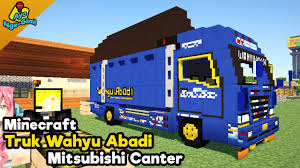 Yang memberi kesembuhan adalah allah. Minecraft Membuat Truk Mitsubishi Canter Wahyu Abadi Test Drive Ngangkut Little Tiles Mod Youtube