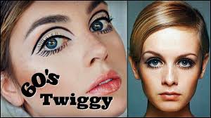 Twiggy 60s Makeup Tutorial Mod Graphic Liner Eyelashes 1960s Trans 60s Makeup 1960s Makeup 60s Makeup Tutorial
