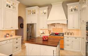 Deep Enough Cabinet For Fridge Range Hood Tall Cabinets With Glass Doors At Top Country Kitchen French Country Kitchen Cabinets Country Kitchen Cabinets