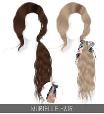 Downloads 222 (last 7 days) 52. Simpliciaty Murielle Hair Sims 4 Hairs