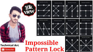By using these impossible pattern locks you. Top 10 Pattern Locks Impossible Screen Password Pattern Password Best Pattern Lock For Mobile Youtube
