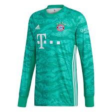 The bayern munich third kit will make its debut on august 10 during the team's latest champions league game. Jersey Adidas Bayern Munich Goalkeeper 2019 2020 Home Core Green Football Store Futbol Emotion