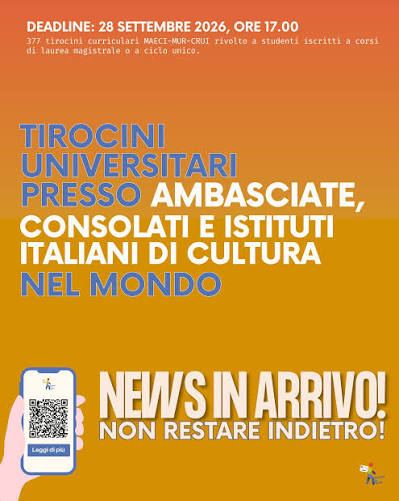 𝗩𝗶𝗮𝗴𝗴𝗶𝗮 𝗲 𝗶𝗻𝘀𝗲𝗴𝗻𝗮 𝗹'𝗶𝘁𝗮𝗹𝗶𝗮𝗻𝗼 𝗮𝗹𝗹'𝗲𝘀𝘁𝗲𝗿𝗼! Sono aperte le candidature per il 𝑷𝒓𝒐𝒈𝒓𝒂𝒎𝒎𝒂 𝑨𝒔𝒔𝒊𝒔𝒕𝒆𝒏𝒕𝒊 𝒅𝒊 𝑳𝒊𝒏𝒈𝒖𝒂 𝑰𝒕𝒂𝒍𝒊𝒂𝒏𝒂 𝒂𝒍𝒍'𝒆𝒔𝒕𝒆𝒓𝒐 2026/2027, promosso dal Ministero dell'Istruzione ...