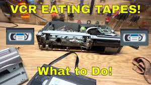 Samsung Vcr Repair Tape Stuck Will Not Eject - Youtube