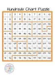 Hundreds Chart Puzzles