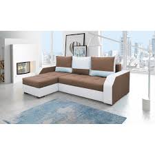 La disposizione della penisola si decide guardando il divano frontalmente. Divano Letto Angolare Reversibile Design Aris