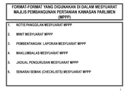 Semak format penulisan yang terbaik tahun 2021. Minit Mesyuarat Berkualiti Ppt Download