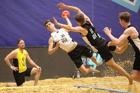 Passend zu der entwicklung dieser sommerlichen handballvariante. Grosse Buhne Fur Den Beachhandball Lokalburo Dusseldorf