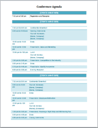 Professional Agenda Templates For Ms Word Document Templates Agenda Template Conference Agenda Document Templates