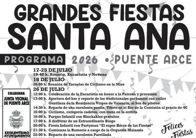 Grandes fiestas Santa Ana - Turismo de Cantabria