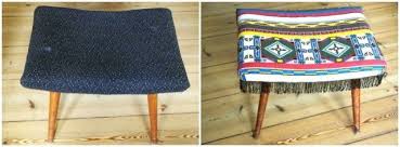 Hocker Neu Beziehen In Nur 5 Minuten Funkelfaden Hocker Stuhl Polsterstoff Stoff