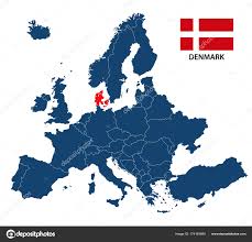Mapa de dinamarca | dinamarca es un país que se encuentra situado en la región norte del continente europeo. Mapa Dinamarca Mapa Europa