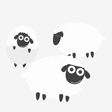 96 images sheep clipart black and white use these free images for your websites, art projects, reports, and powerpoint presentations! Cartoon Black White Cute Sheep Eid Al Adha Sheep Clipart Lamb Sean Png Transparent Clipart Image And Psd File For Free Download