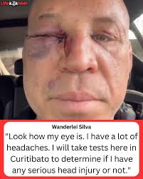 Wanderlei Silva after brutal KO during brawl 😳😫