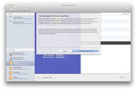 Cloning Apple S Recovery Hd Partition Carbon Copy Cloner Bombich Software Partition Apple Recovery