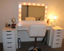 15 diy makeup vanity table ideas. Vanity Table With Lights Ikea Novocom Top