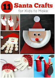 11 Santa Crafts For Kids To Make Crafty Kids At Home Santa Crafts Santa Crafts For Kids To Make Christmas Crafts For Kids