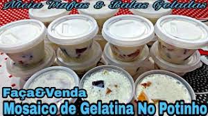 Além de fácil e deliciosa você pode fazer essa receita de gelatina que fica lindíssima para deixar a mesa bonita! Gelatina Colorida No Potinho Receita Imperdivel De Faca Venda Youtube