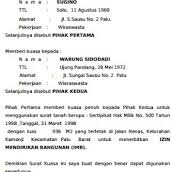 Contoh surat kuasa bank bri, bca, btn, bni, mandiri untuk contoh yang lebih jelas, anda bisa melihatnya di bawah ini. Contoh Surat Kuasa Pengambilan Uang Koperasi Id Lif Co Id
