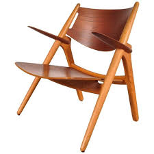 Sawbuck Easy Chair By Hans J Wegner For Carl Hansen Son Denmark Circa 1951 For Sale Vintage Lounge Chair Chair Hans Wegner Chairs