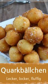 Quarkballchen Ohne Hefe Locker Und Fluffig Meinestube Rezept Quarkballchen Rezept Lecker Kochen Und Backen
