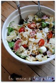Salade De Pates A L Italienne La Main A La Pate Recette Recettes De Cuisine Salade De Pates Recette