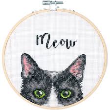 • now you can see your.pdf pattern on the screen in your browser, download it, or have it emailed to you. Simplicity Meow Counted Cross Stitch Kit Walmart Com Walmart Com