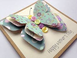 In under 30 minutes you will have a homemade mother's day card to give to any special mother, grandmother or aunt in your life! Congratulations Card Handmade Card Butterfly Mum Birthday Get Well Soon Card Thank You Car Cards Handmade Birthday Cards For Mom Congratulations Cards Handmade