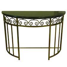 Check spelling or type a new query. Semi Circle Metal Console Table With Marble Top Metal Console Table Console Table Metal Console