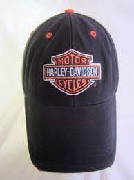 Harley Davidson Ball Cap Classic Bar Shield Baseball Hat Velcro Strapback Harley Davidson Baseball Hats Ball Cap