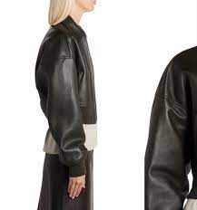 Nordstrom Bottega Veneta Crop Leather Jacket 4 650 In 2021 Cropped Leather Jacket Leather Jacket Fashion