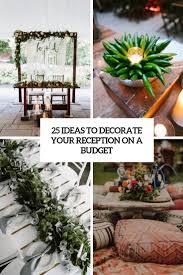 I just have to share my good luck at finding the right websites for a budget wedding reception! 25 Ideas To Decorate Your Reception On A Budget Weddingomania