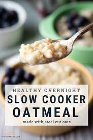 Slow Cooker Oatmeal - Easy Overnight Recipe | The Worktop