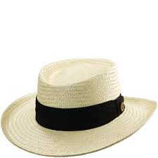 Tommy Bahama Mens Gambler Straw Hat
