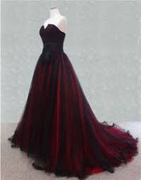 Gothic gowns don't have to be black. Discount Gothic Wedding Dresses Colored Wedding Dresses Red Wedding Dresses Colorful Dresses