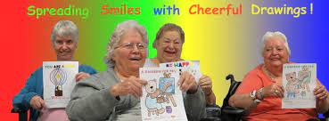Anyone can volunteer to color and help us spread smiles! Color A Smile Home Facebook