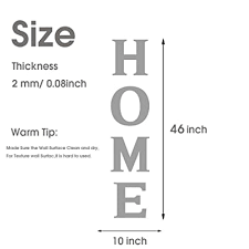 Our alphabet wall poster features every letter of the alphabet in both manuscript and cursive to help give students a visual guide to the alphabet. Buy Crazydeal Home Sign Letters Family Farmhouse Wall Decor Acrylic Decorative Mirror Wall For Living Room Bedroom Kitchen The Home Modern Decorations Set Of 4 Large 46x10 Inch Online In Poland B08mxp3mf4